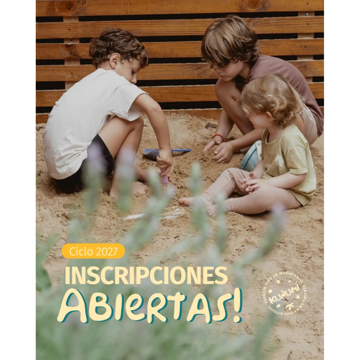 Jardín de educación libre y viva desde los 9 meses – Inscripciones 2027