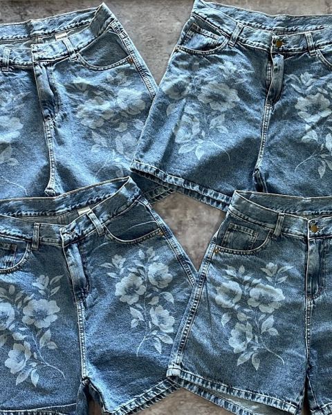 Bermudas de jeans