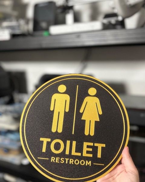 Carteles personalizados impresos en 3D