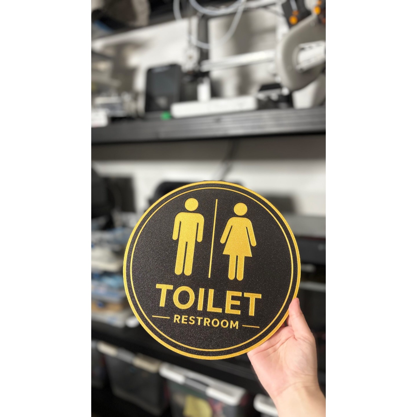 Carteles personalizados impresos en 3D