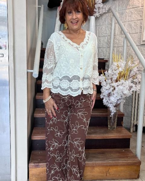 Prendas de crochet y macramé