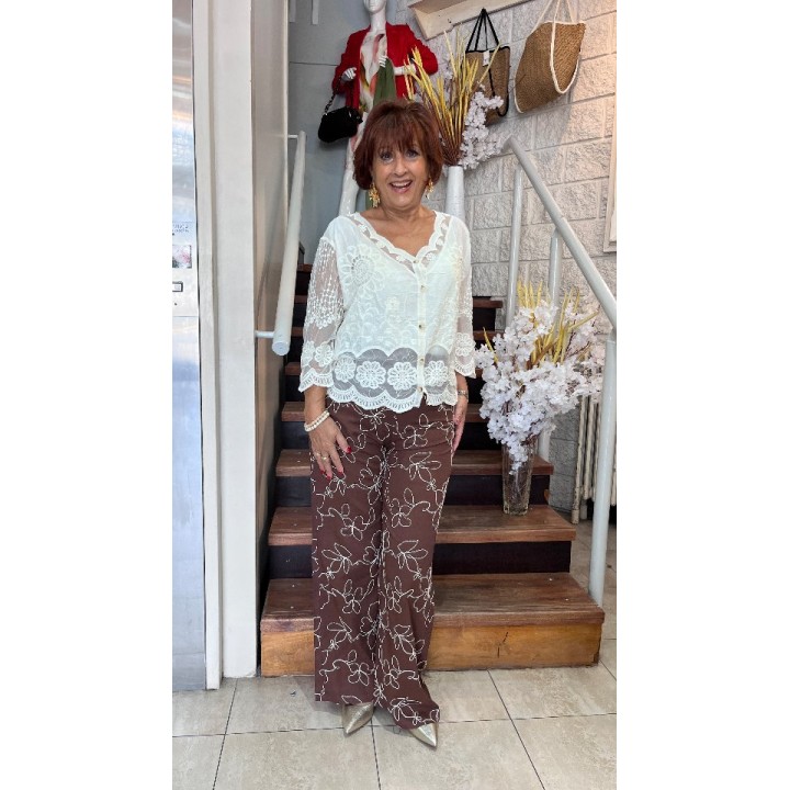 Prendas de crochet y macramé