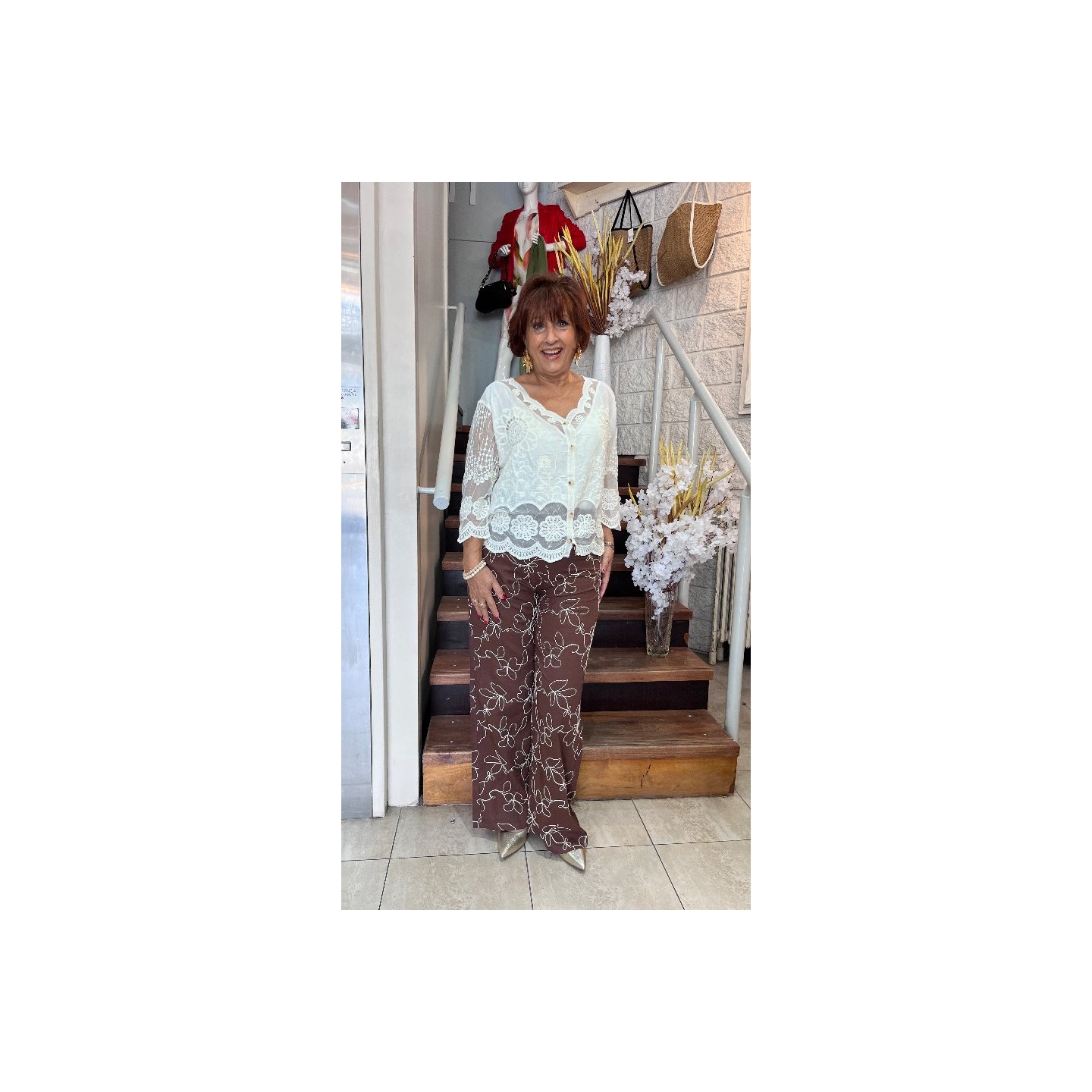 Prendas de crochet y macramé
