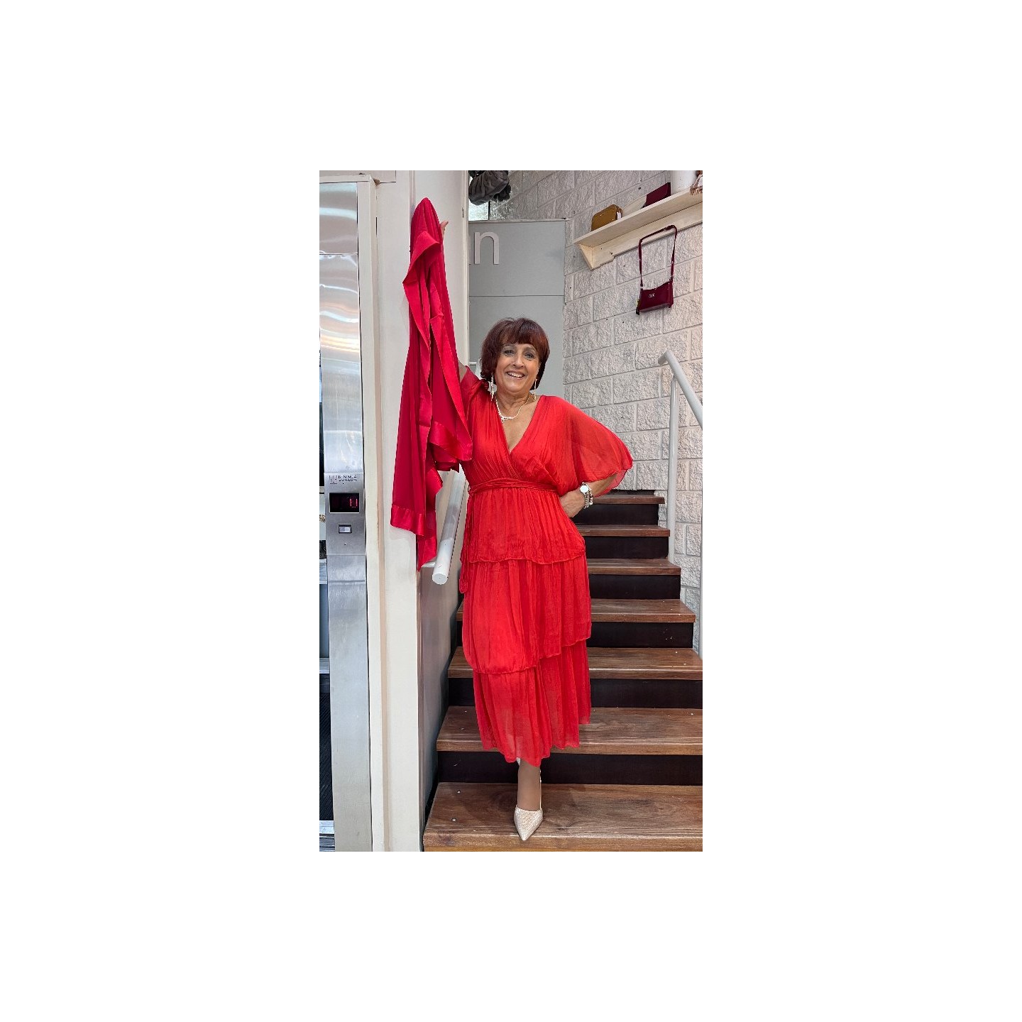 Prendas en rojo
