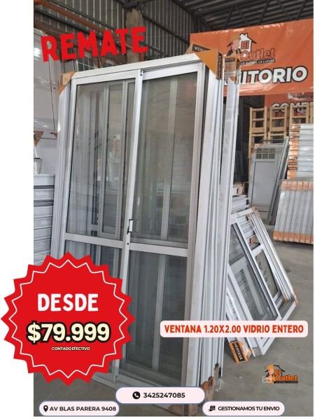 Ventanas de remate desde $79.999