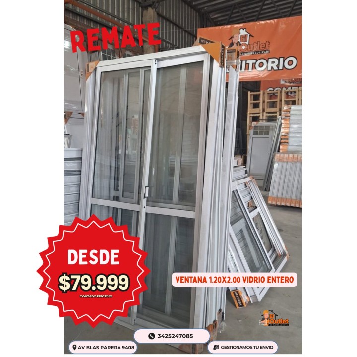 Ventanas de remate desde $79.999