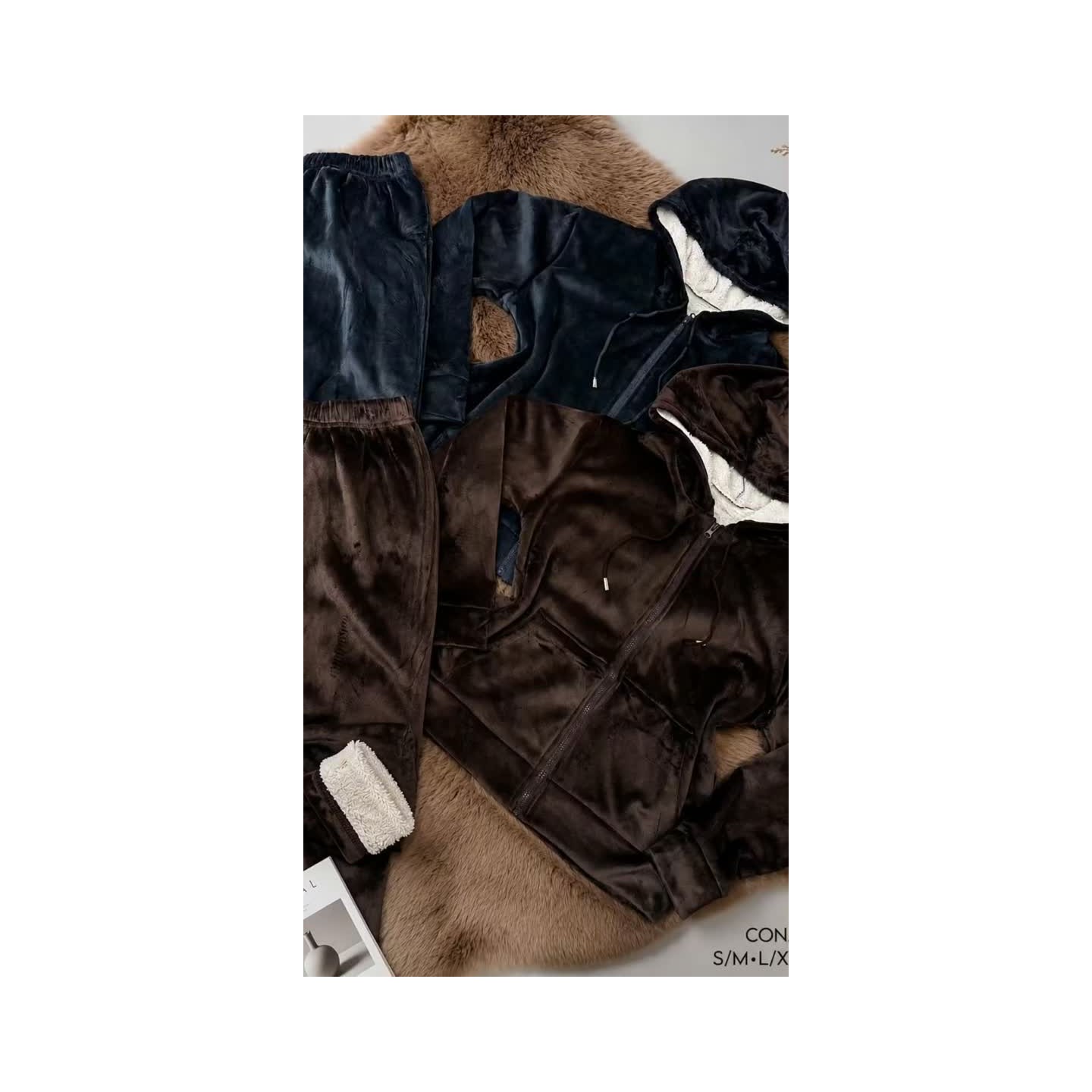 Conjuntos de plush y joggings