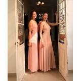 Vestidos de fiesta en tonos pastel