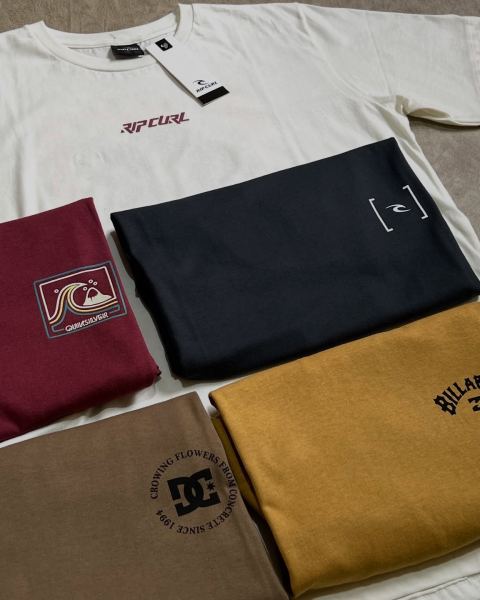 Remeras urbanas de surf y skate
