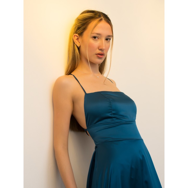Vestidos satinados