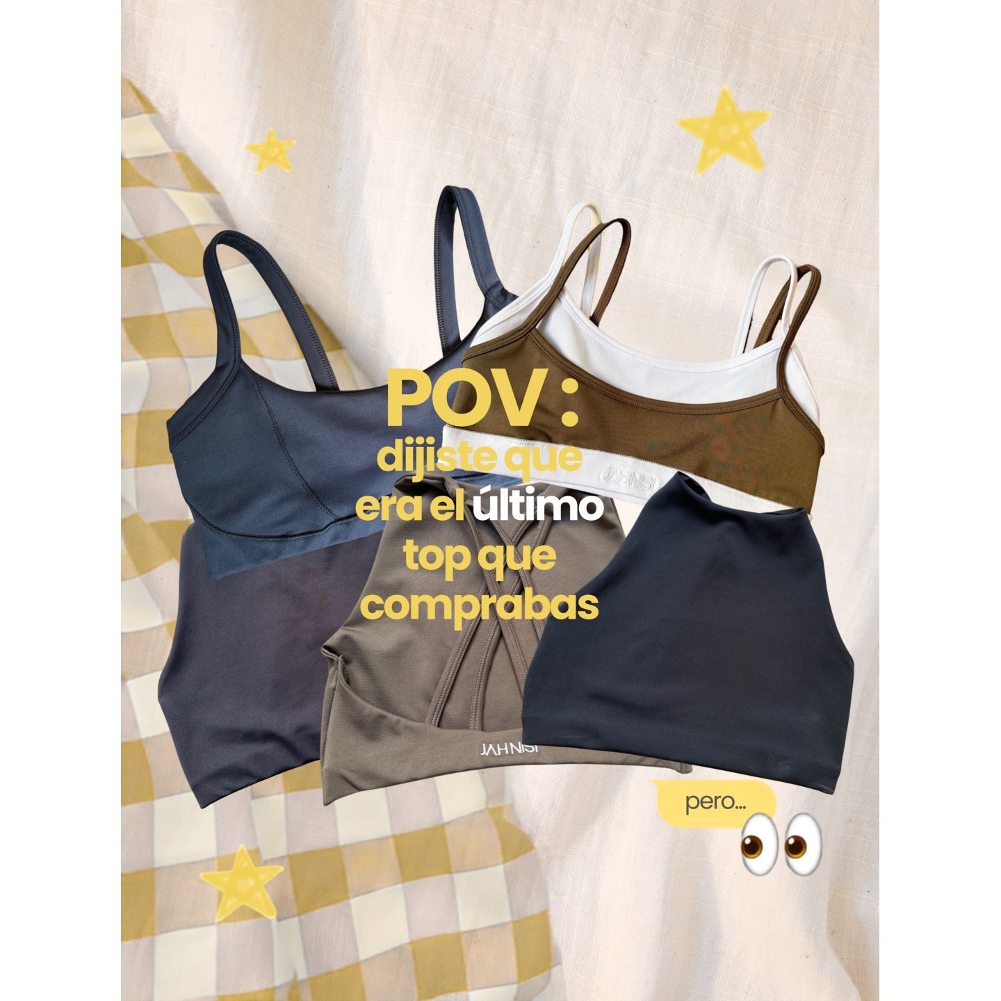 Tops deportivos
