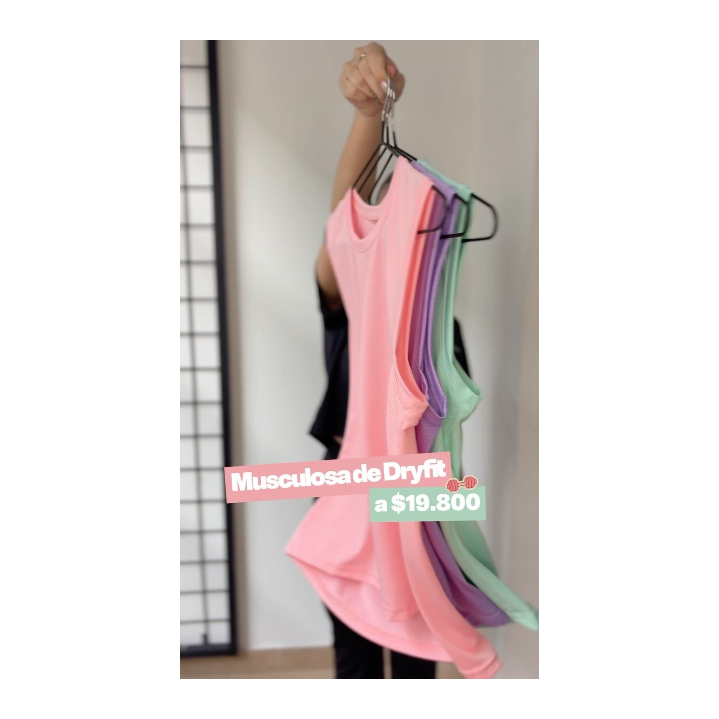 Musculosa Spring dry fit