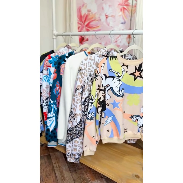 Camperas estampadas