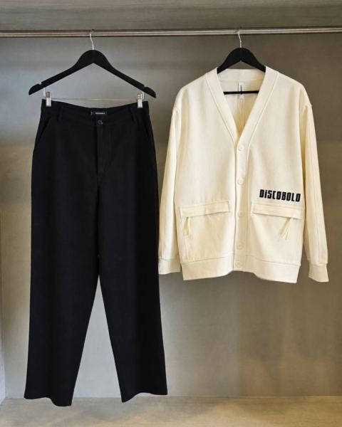 Sastrero wide leg y cardigan