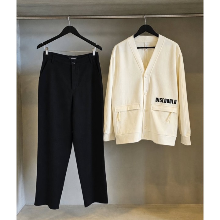 Sastrero wide leg y cardigan