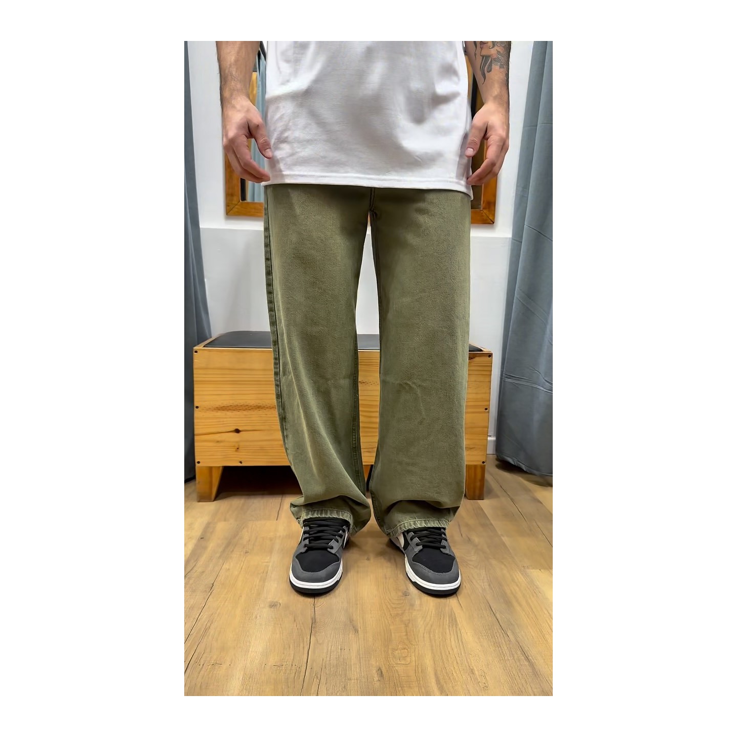 Jeans y pantalones baggy