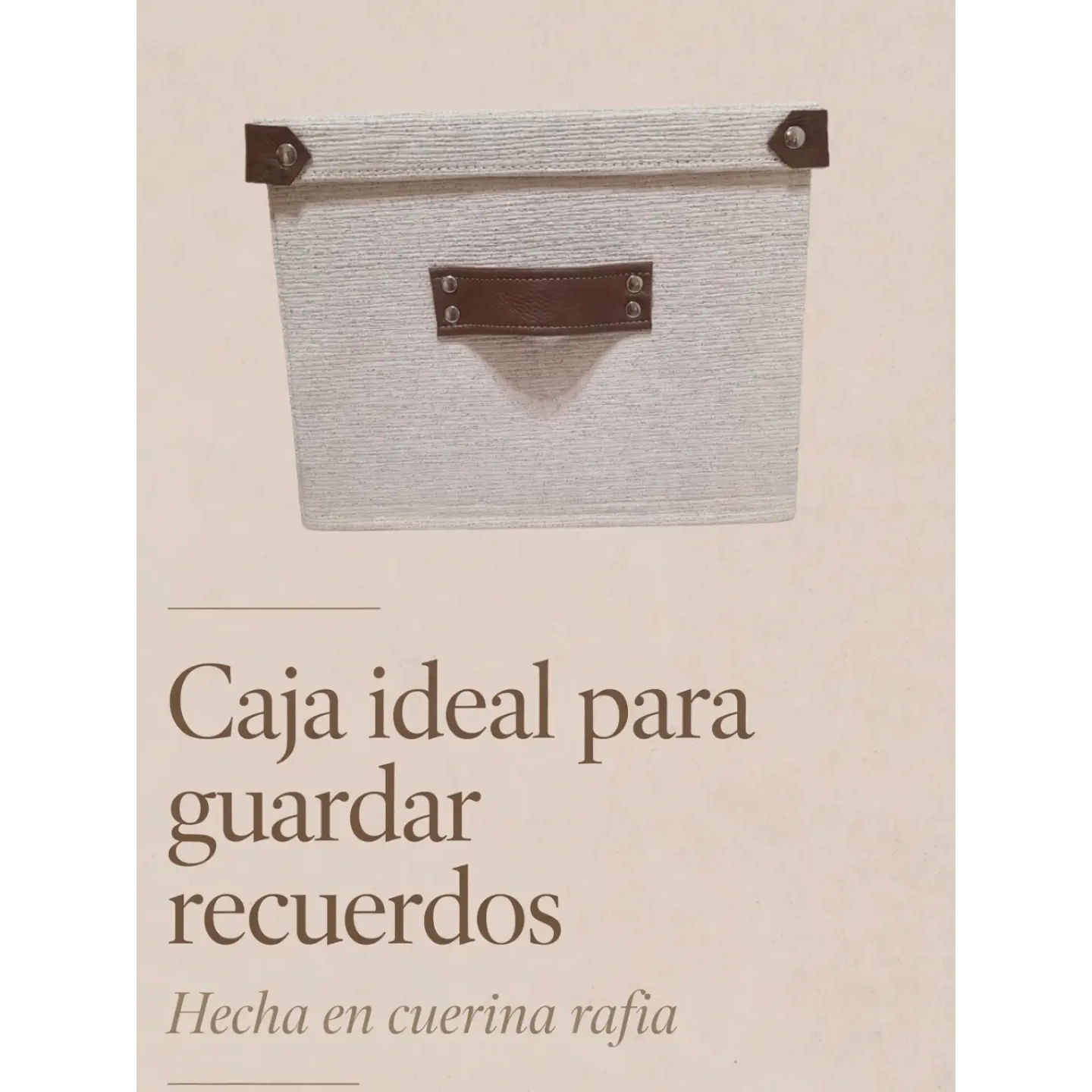 Cajas organizadoras a medida