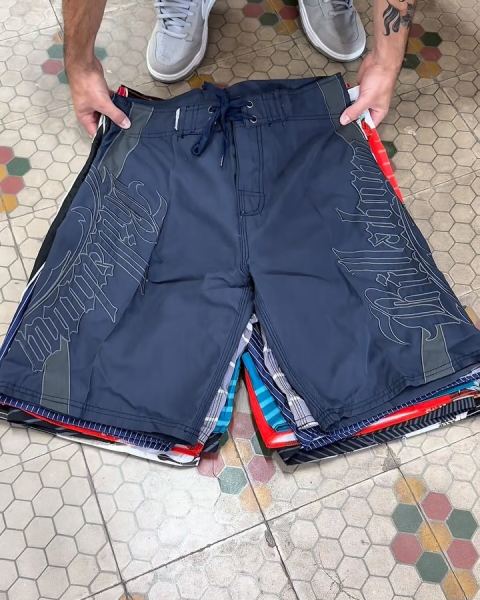 Mallas largas y boardshorts