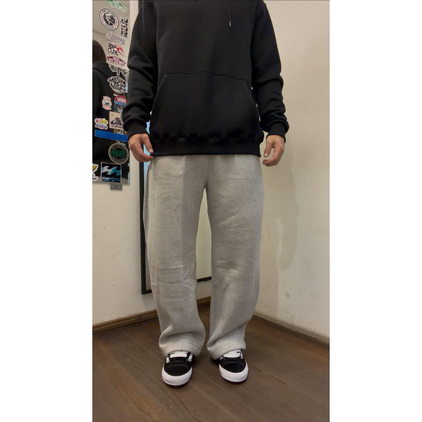 Joggings baggy frisados