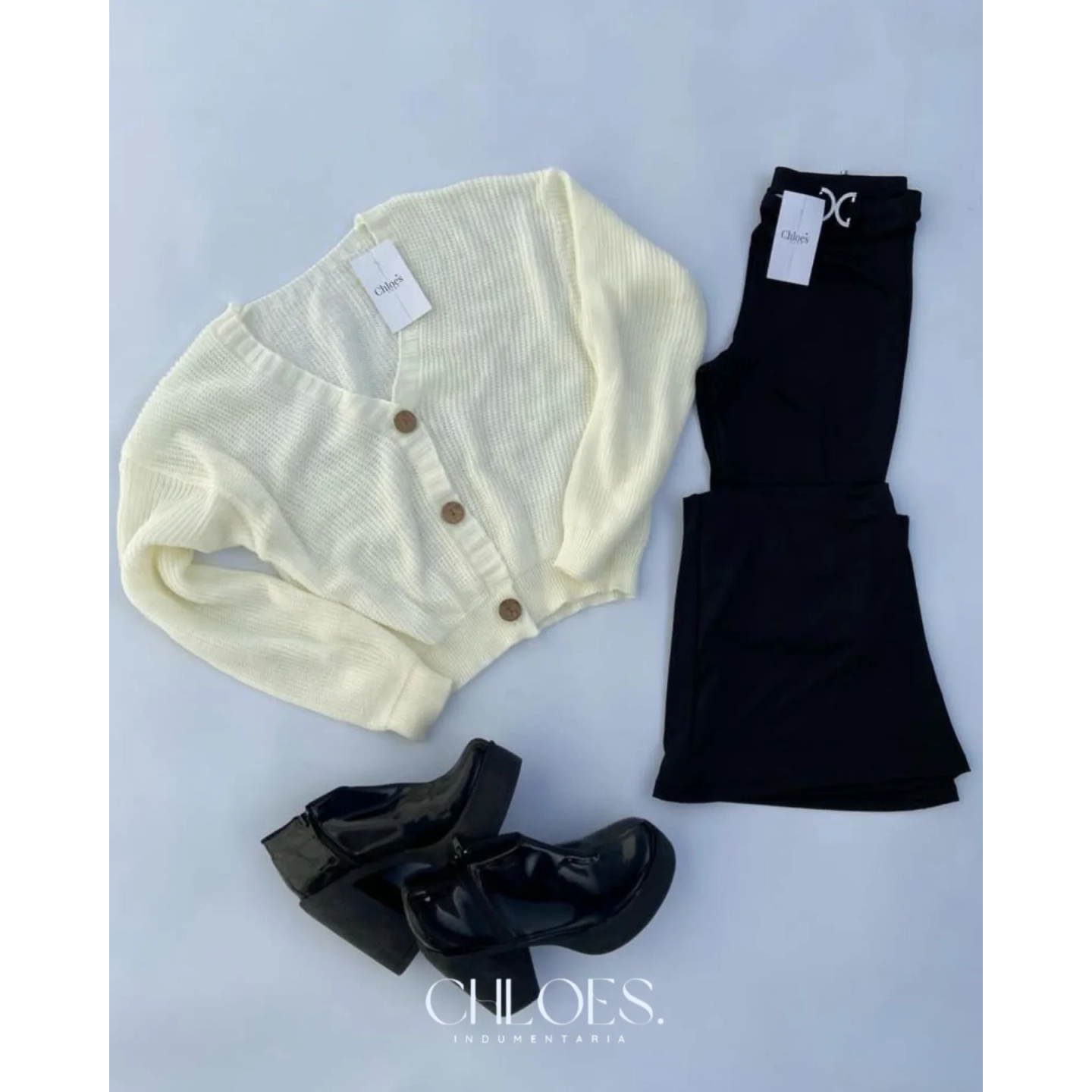 Cardigan y pantalón