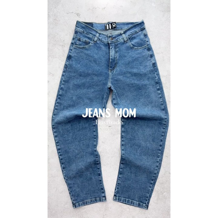 Jeans mom elastizados