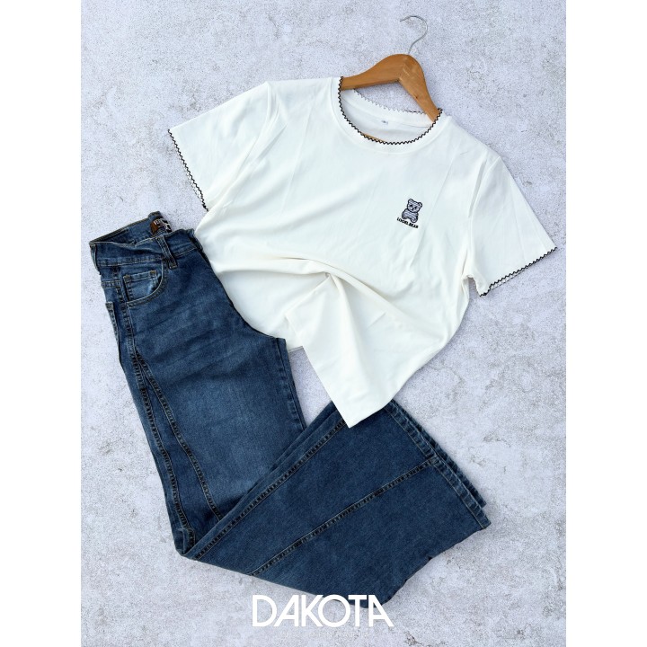 Remeras y jeans
