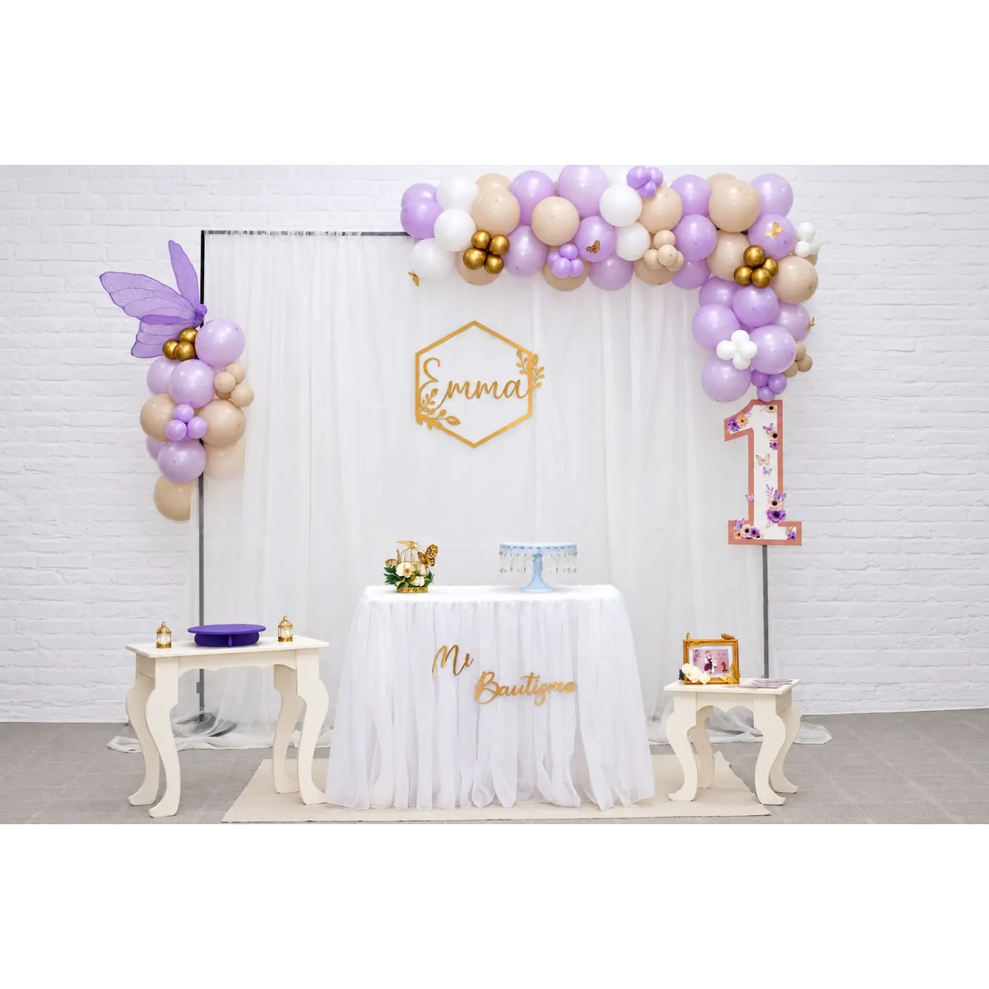 Decoración para bautismos y primeros cumpleaños