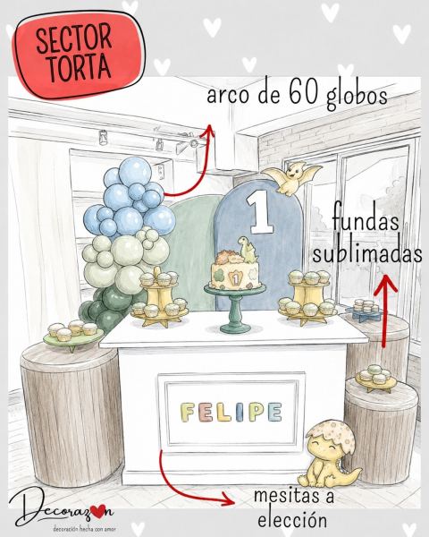 Centros de mesa y detalles personalizados