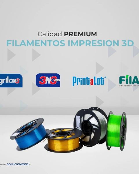 Filamentos para impresión 3D