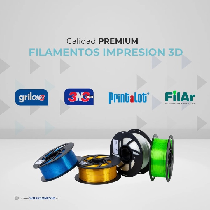 Filamentos para impresión 3D