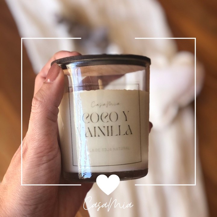 Velas de soja aromáticas