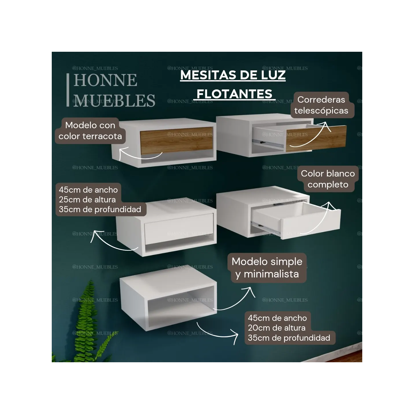 Mesitas de luz