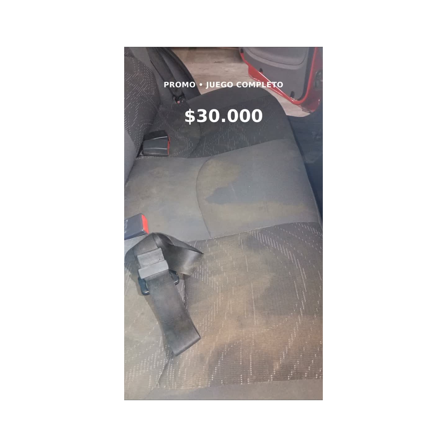 Limpieza de tapizados de autos