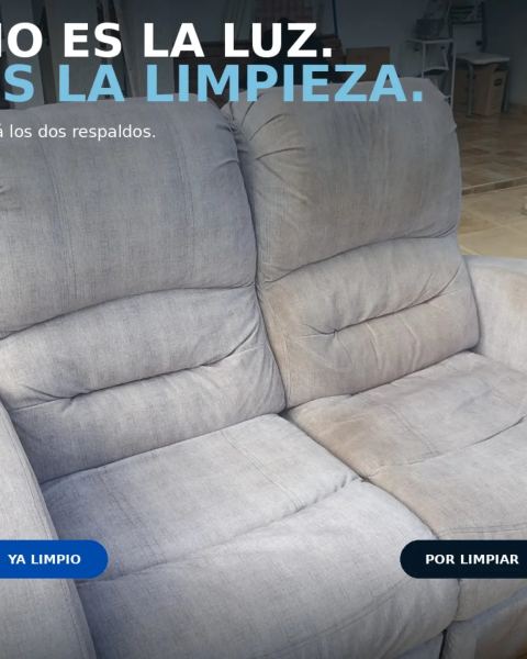 Limpieza de sillones