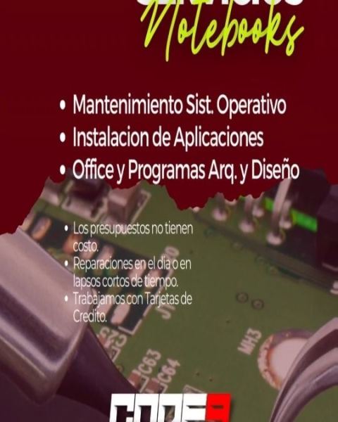 Reparación de celulares y tablets
