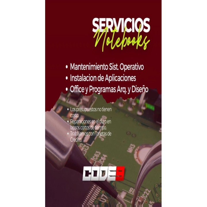 Reparación de celulares y tablets