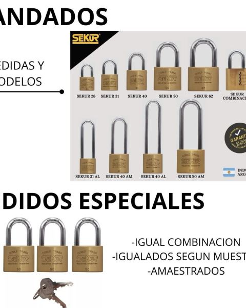 Candados y cerrojos