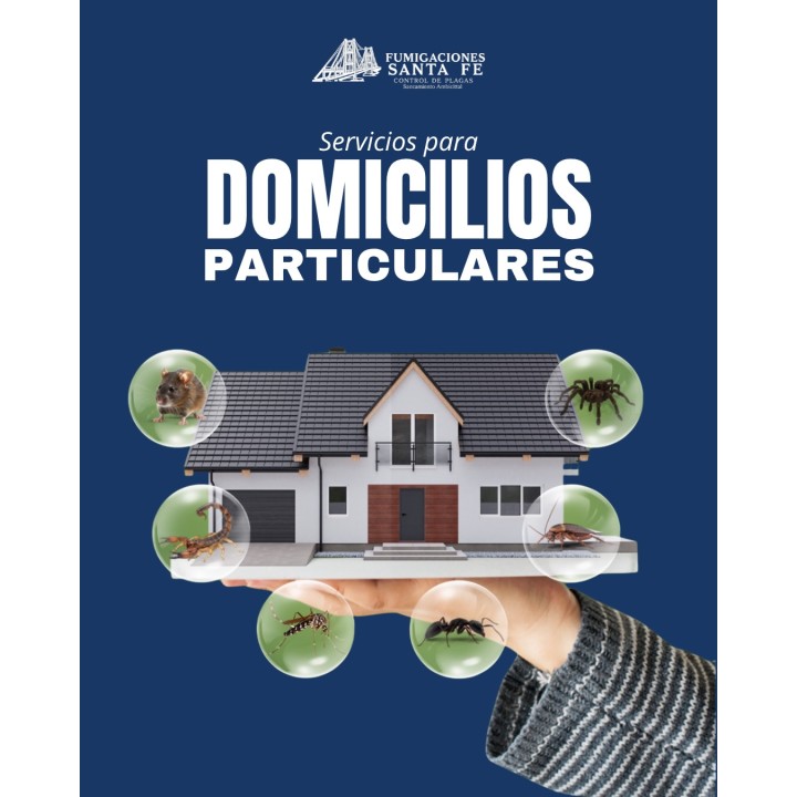 Control de plagas en hogares