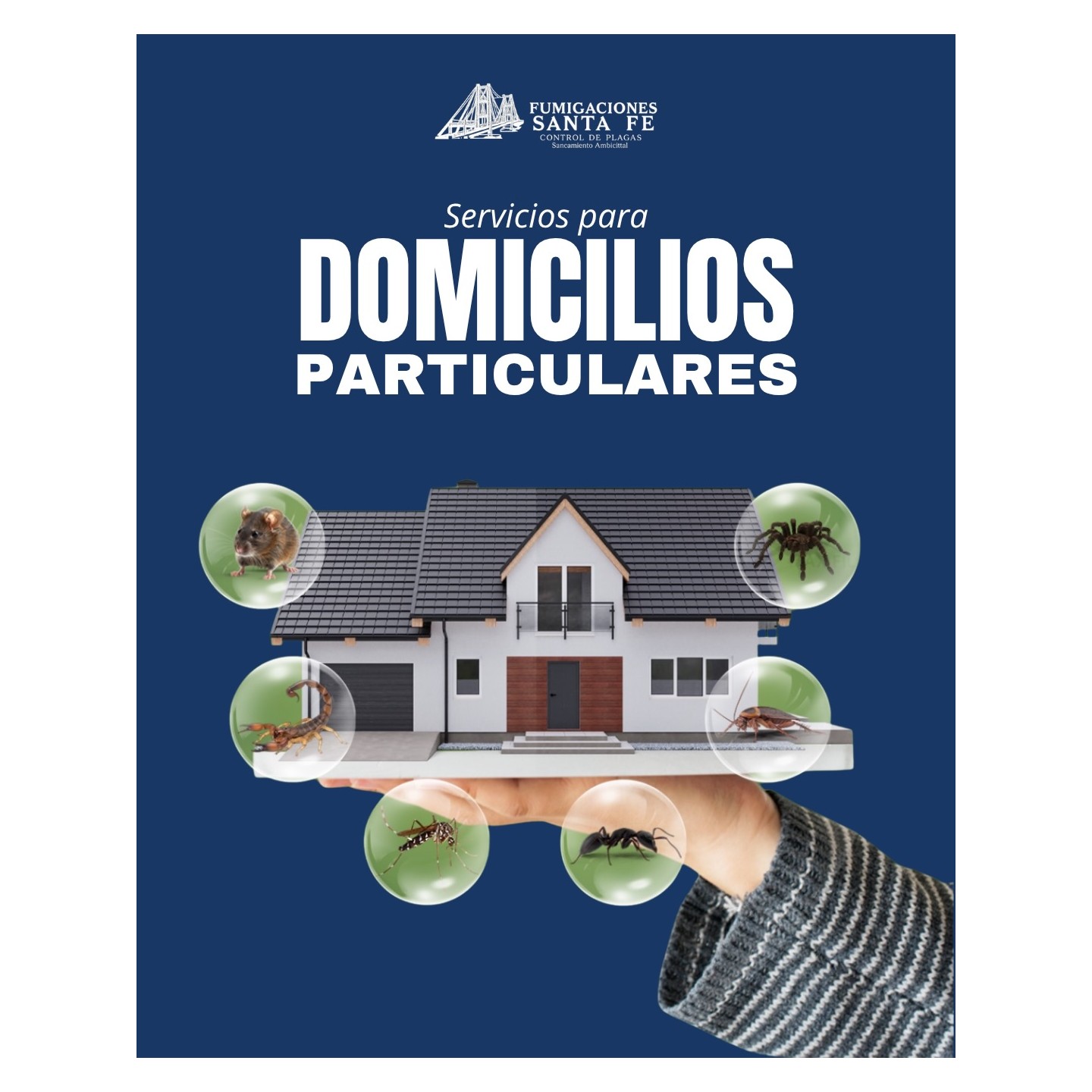 Control de plagas en hogares