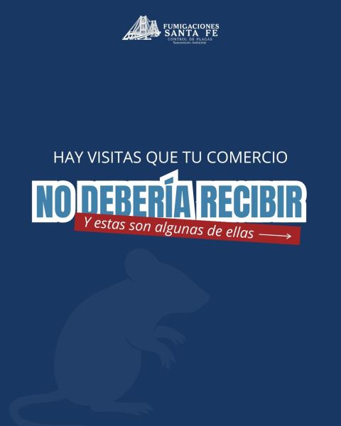 Control de plagas en comercios y empresas