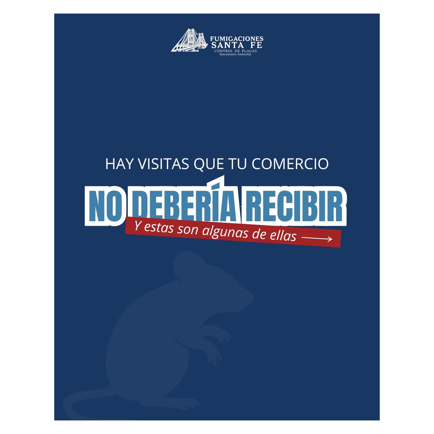 Control de plagas en comercios y empresas