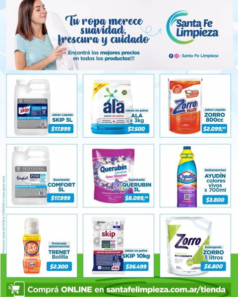 Artículos de limpieza