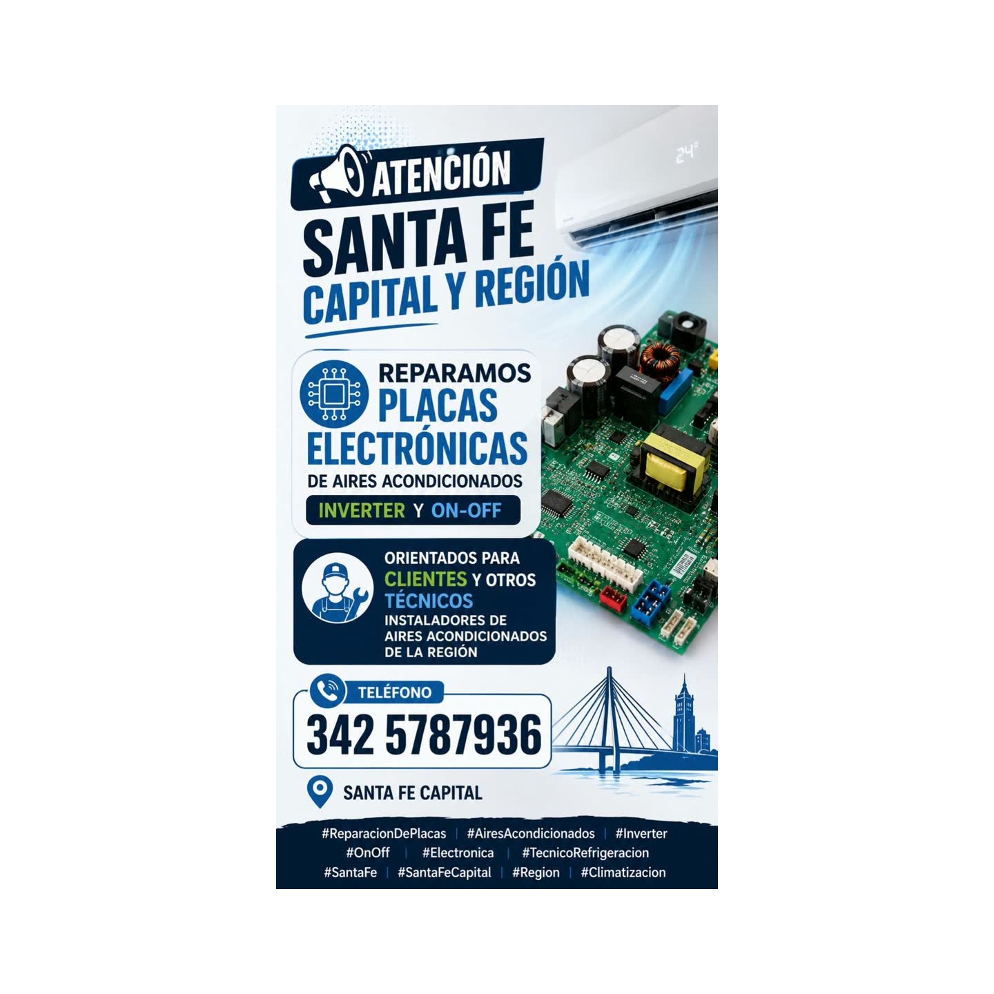 Reparación de aires acondicionados