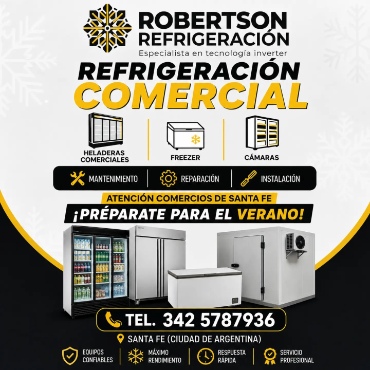 Servicio técnico de heladeras y freezers