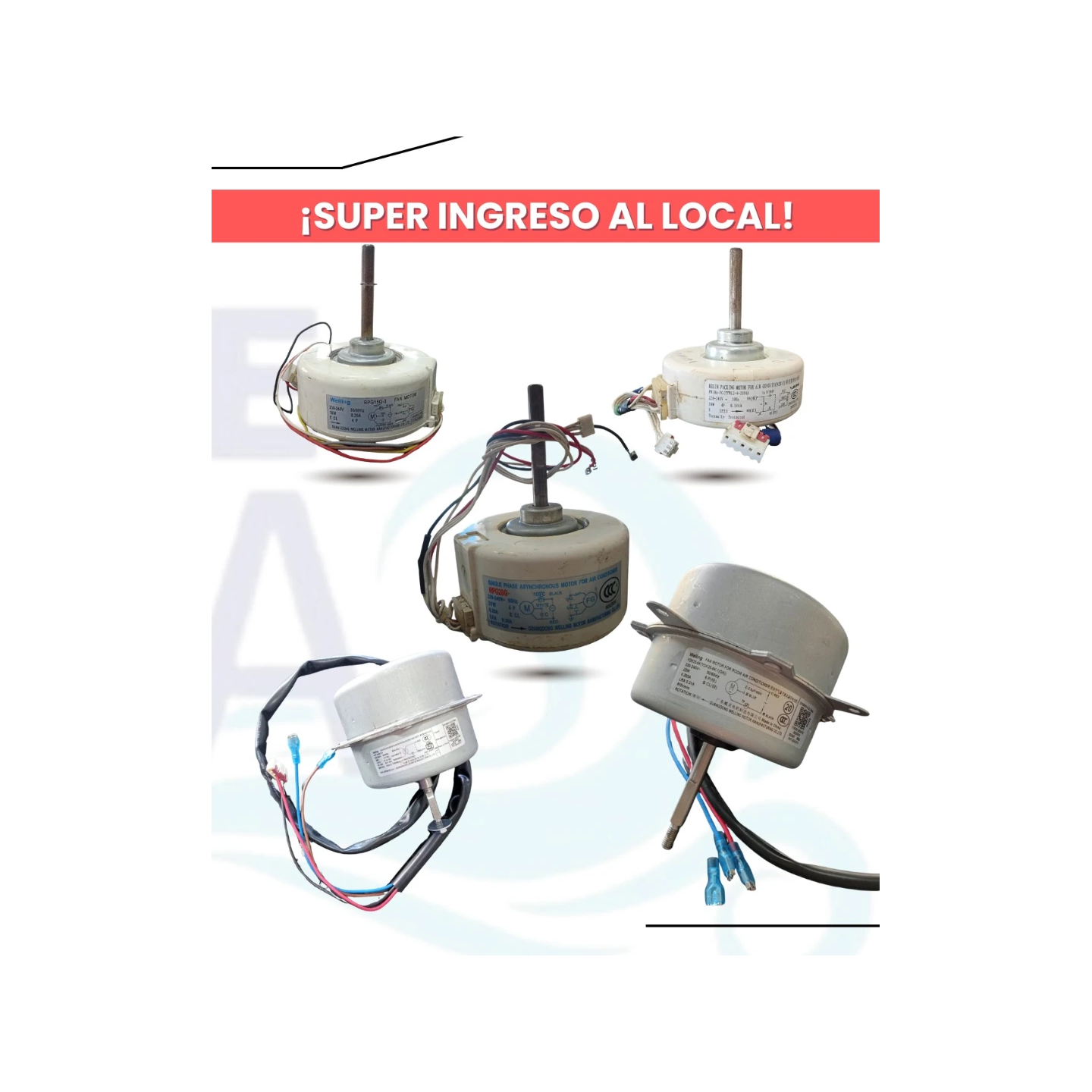 Repuestos e insumos de refrigeración
