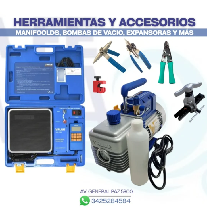 Repuestos e insumos de refrigeración