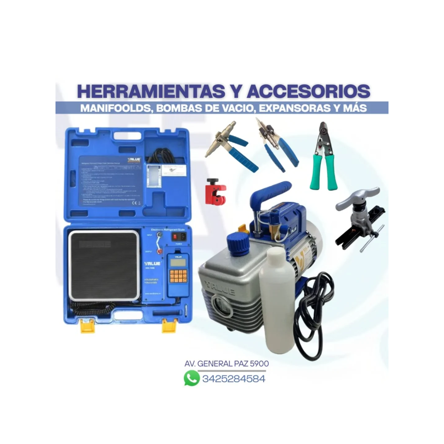 Repuestos e insumos de refrigeración
