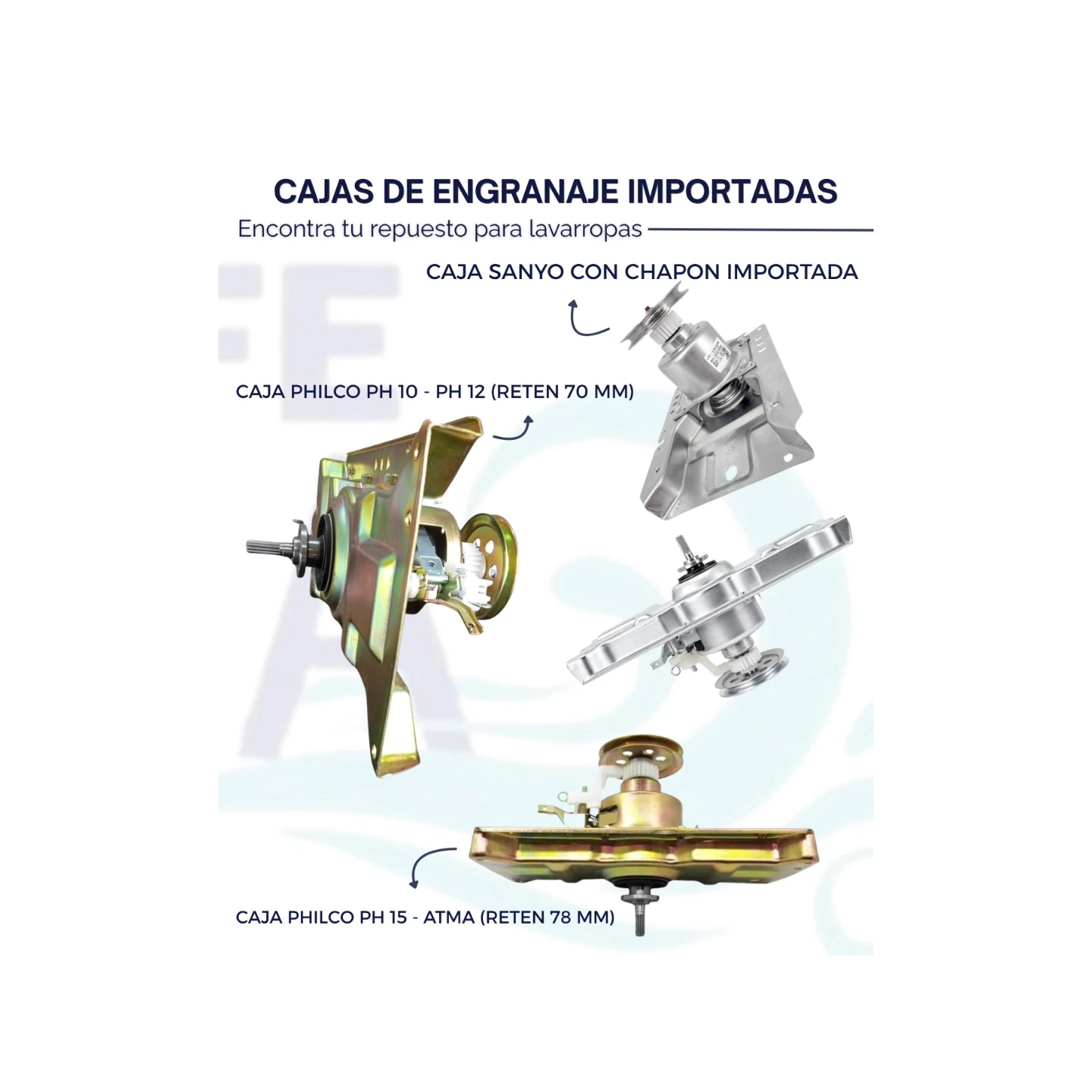 Repuestos para lavarropas