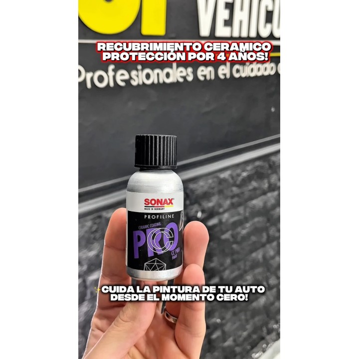 Tratamiento cerámico para vehículos