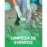 Limpieza para eventos